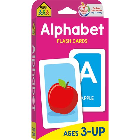 Alphabet Flash Cards For Kids Abc Early Learning Educational First