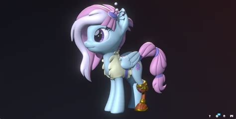 Equestria Daily Mlp Stuff New Kerfluffle 3d Model Released