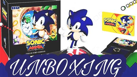 Unboxing De Sonic Mania Collectors Edition Youtube