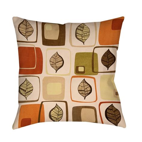 Shop Deco Leaves Throw Floor Pillow Free Shipping On Orders Over 45