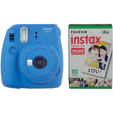 Fujifilm Instax Mini 9 Instant Film Camera With Instant Film Bandh