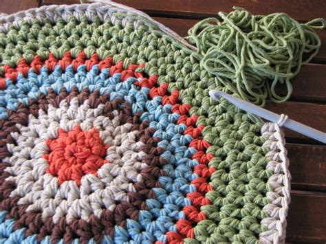 Lady Crochet Crochet Round Rug Patrones Manta De Ganchillo Alfombra
