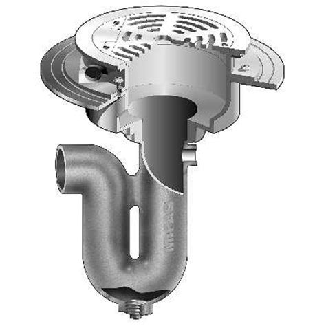 Featuring a minimum 50mm seal, these traps are deep seal designs that are connected to the nearest sewer to prevent entry of foul gasses to the building. Factory Direct Plumbing Supply | MIFAB F1654-G-3 FLUSH RIM ...