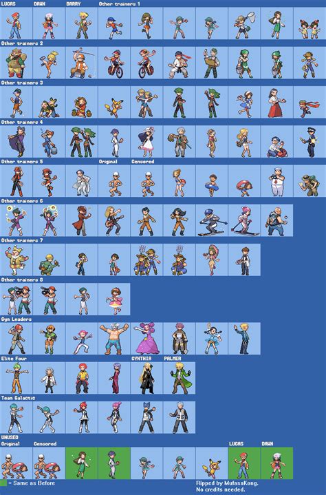 Trainer Class Sprites For Battles Suggestion Box Pokemmo