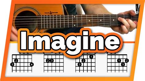 Imagine Guitar Tutorial John Lennon Easy Chords Guitar Lesson Guitarlic