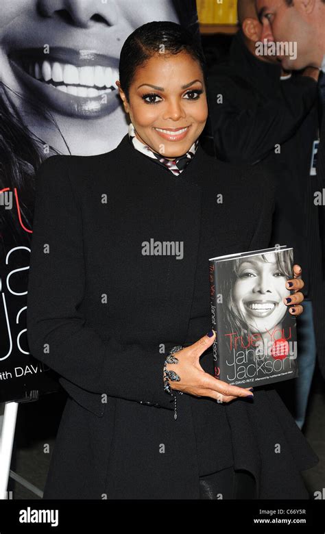 Janet Jackson At In Store Appearance For Janet Jackson True You A