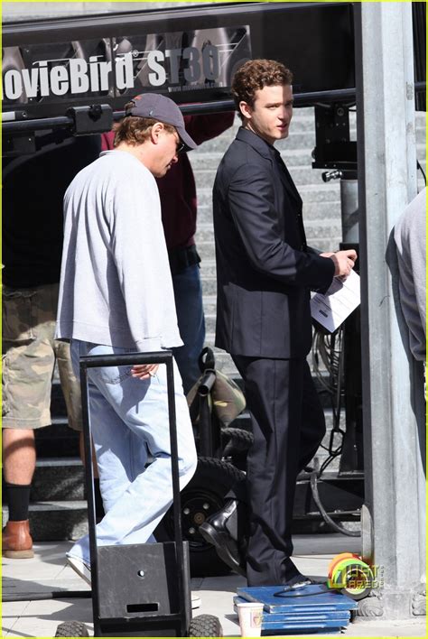 Justin Timberlake From SexyBack To Social Network Set Photo
