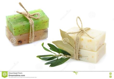 So herbal soap is yet another marketing term. Natural Herbal Soaps With Olive And Daphne Leaf Stock ...