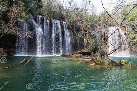 Kursunlu Waterfalls In Antalya Turkey Kursunlu Selalesi Stock Photo