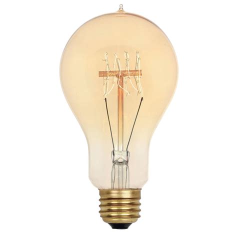 Standard shape incandescent light bulbs come in a variety of shapes and sizes for nearly any household application! Westinghouse 40-Watt A23 Timeless Vintage Inspired Incandescent Light Bulb-0410500 - The Home Depot