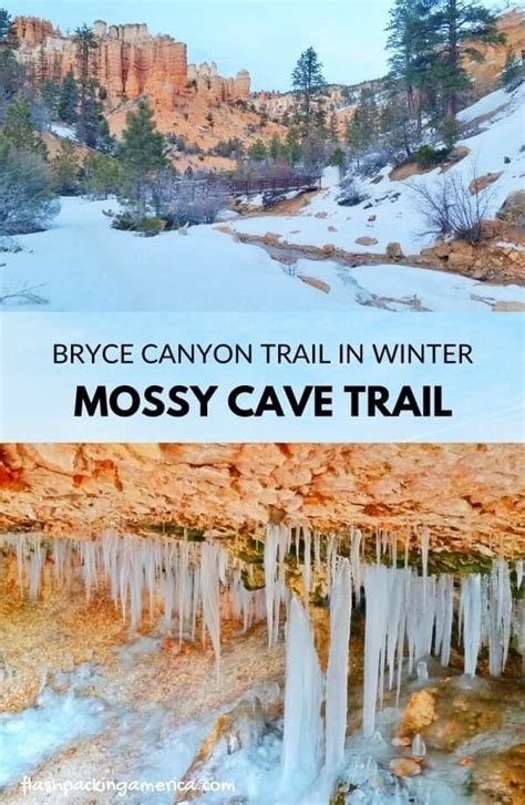 Mossy Cave Trail In Winter Short Possibly Icy Hike Right Outside