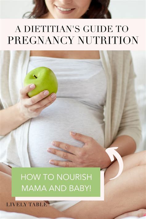 Guide To Pregnancy Nutrition Lively Table