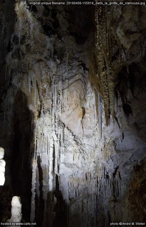 Dans La Grotte De Clamouse Grotte De Clamouse Avril 2018