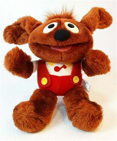 1985 Rowlf Jim Hensons Muppet Babies Plush Doll In Very Good Condition