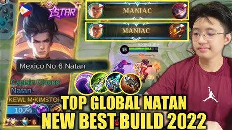 Top Global Natan New Best Build Double Maniac Natan Core