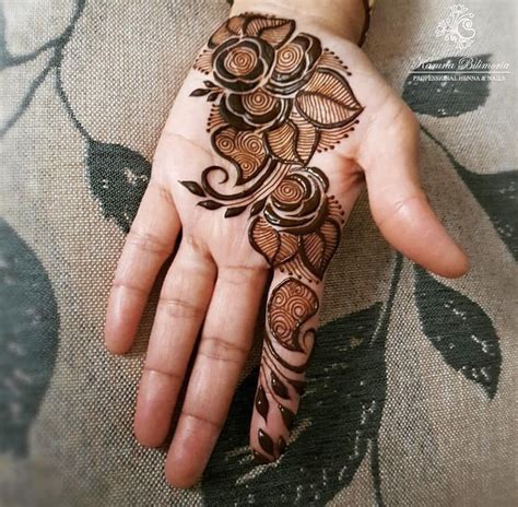Simple And Easy Mehndi Designs For Hands Step By Step Guide
