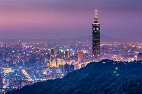 Sfondi Paesaggio Urbano Grattacielo Taipei Taiwan 2048x1365