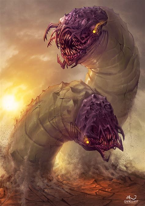 Purple Worm Monstrosity Dnd Monsters Purpleworm Dungeoncrawling