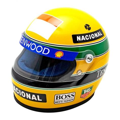 Ayrton Senna Collection Mini F1 Helmet 1993 12