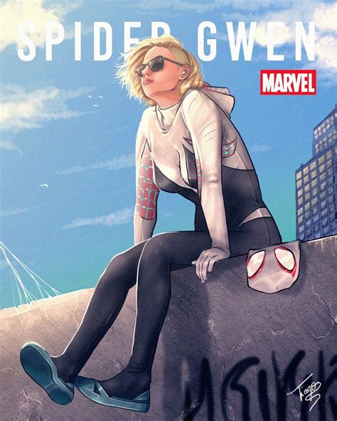 comic book characters comic books gwen stacy spider gwen fantasy art women spider verse