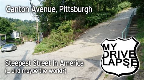 Steepest Street In Pittsburgh And Maybe The World Youtube
