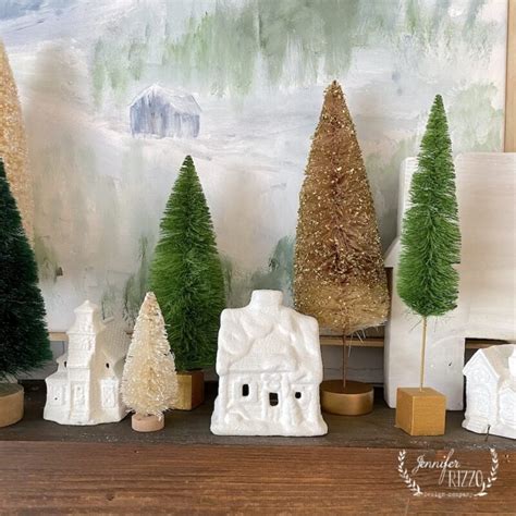 How To Decorate With Bottle Brush Trees Jennifer Rizzo