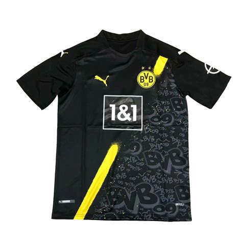 Meryoju nos trae este set de equipaciones del borussia dortmund (alemania) de la temporada 2020/2021. Borussia Dortmund Away kit 2020 2021 | Soccer Fans