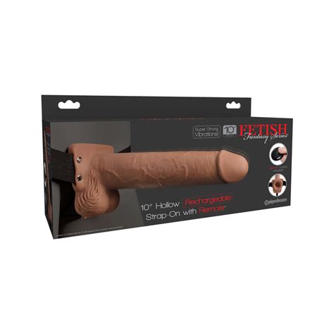 Fetish Fantasy Series 10 Hollow Rechargeable Strap On With Remote Ta