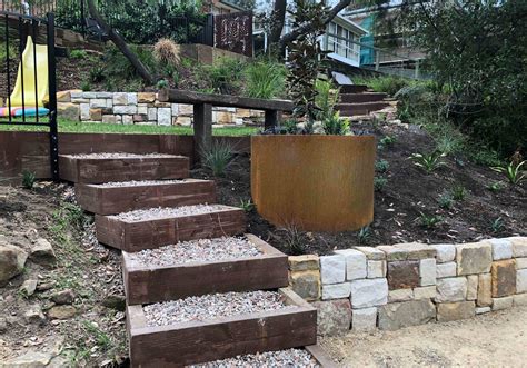 How To Build A Retaining Wall On A Sloped Yard Encycloall