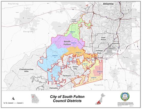 City Maps South Fulton Ga