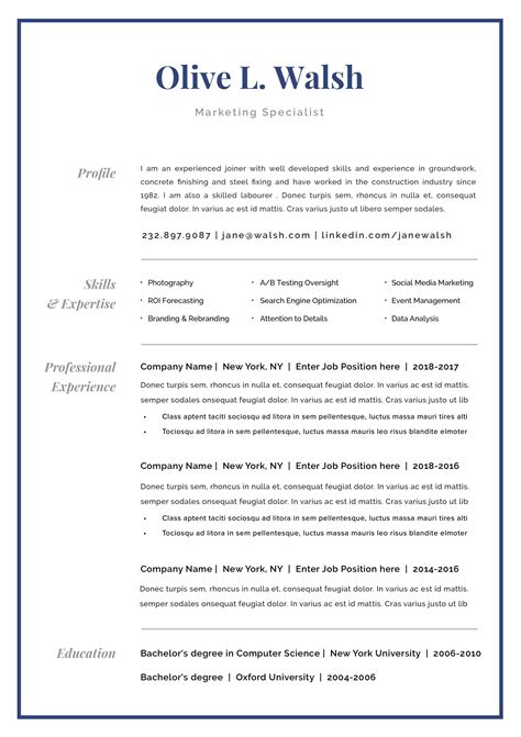 Oxford university cv template | fidelitypoint.org. Modern Resume Template Cv Template Cover Letter Professional