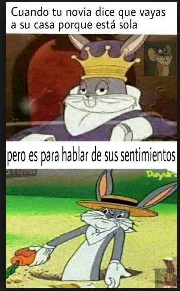 They then move their feet like a pair of flopping bunny ears, before raising their butts. Este es el capítulo de los Looney Tunes del meme "No" de ...