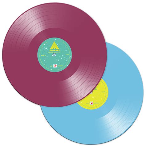 Promare Soundtrack Exclusive Limited Edition Purple And Light Blue 2x Lp