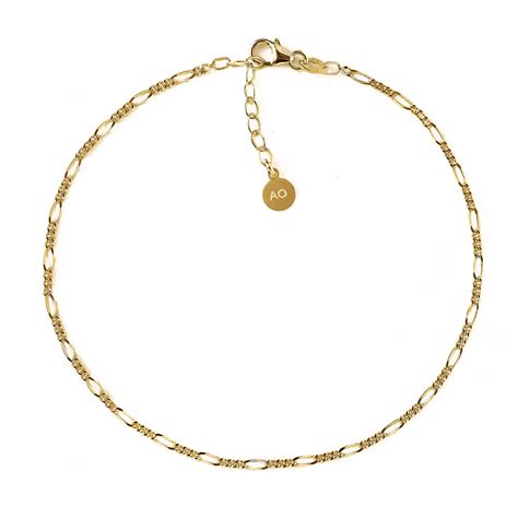 Dainty Figaro Anklet Minimal Ankle Bracelet Gold Anklet Amyo Jewelry