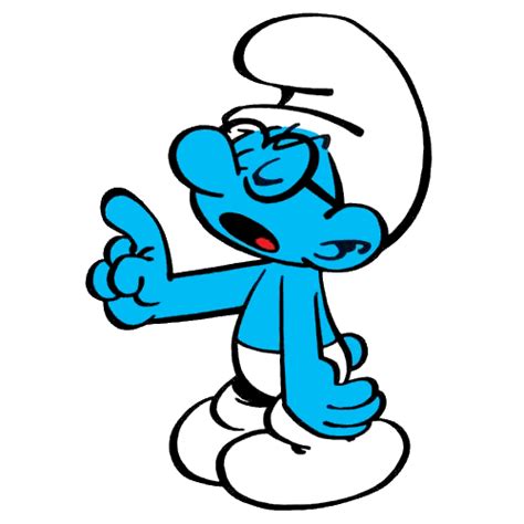 Brainy Smurf 1981 1989 Loathsome Characters Wiki
