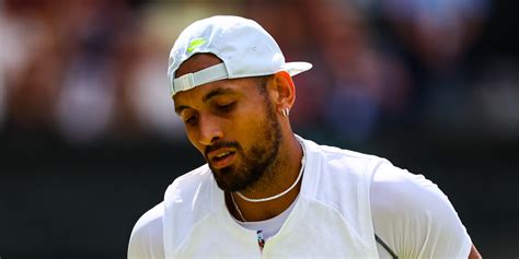 Nick Kyrgios Is Feeling Composed Despite The Massive Chip On His
