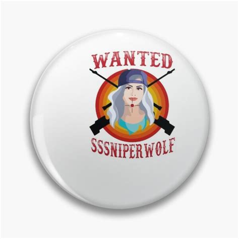 Sssniperwolf Pins Sssniperwolf Pin Rb1207 Sssniperwolf Store