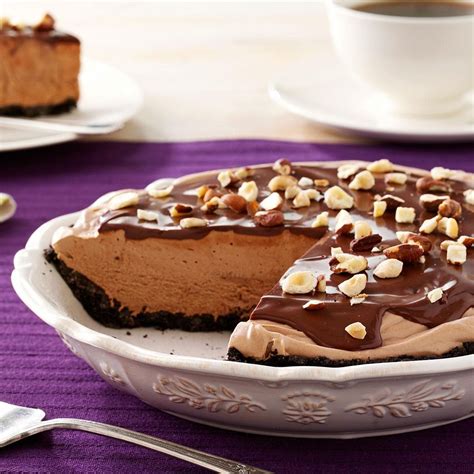 Chocolate Hazelnut Cream Pie Recipe Taste Of Home