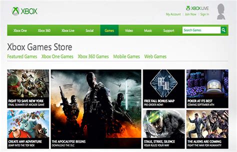 Xbox Live Marketplace Is Now Xbox Games Store Complex
