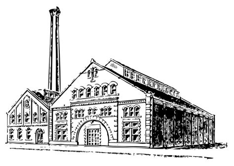 Kleurplaat fabriek Afb 29249.