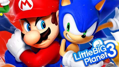 Littlebigplanet 3 Super Smash Bros Mario Vs Sonic The