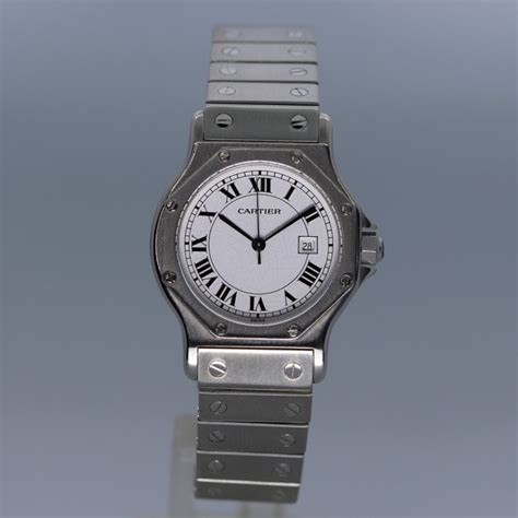 The legend of the santos de cartier watch takes flight anew with each passing decade, striking modernity as content/dam/cartier_dam/mmpackshots/jewelry/all_collections/ac 1.png. Cartier Santos Ronde Automatic Steel Mid-Size Watch ...