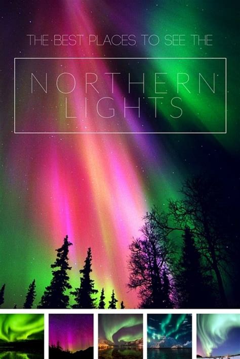 Best Countries To See The Northern Lights Mapping Megan