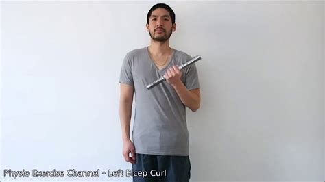 Left Bicep Curl Youtube