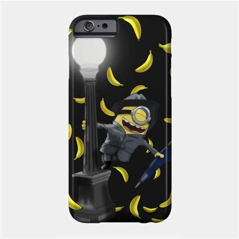 Banana Rain Minions Banana Phone Case Teepublic