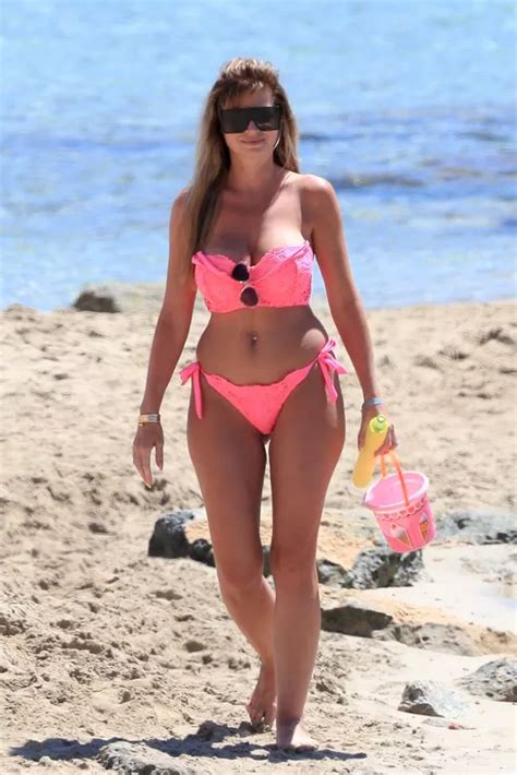 Real Housewives Of Cheshire Star Ester Dee Flaunts Incredible Bikini Body During Beach Day With