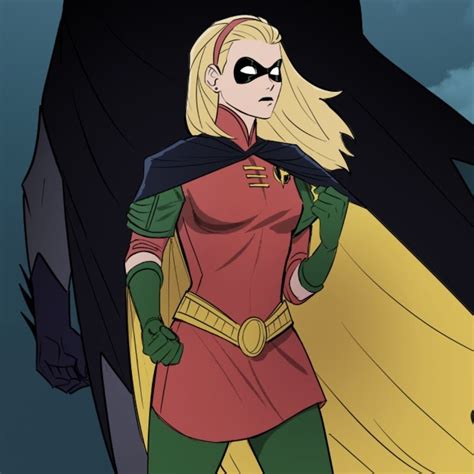 Stephanie Brown Aka Spoiler Robin Batgirl In Webtoon Icon Robin