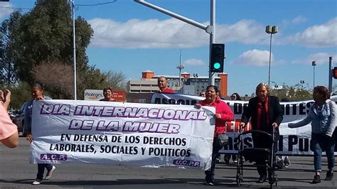 Marchan Por Los Derechos De Las Mujeres En Mexicali