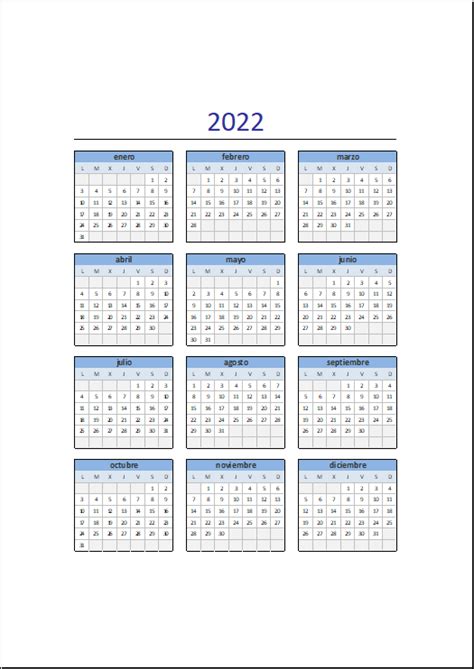 Calendário 2022 Para Preencher Excel Mobile Legends