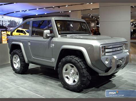 The Ford Bronco Concept That Was Never Put Into Production Man I